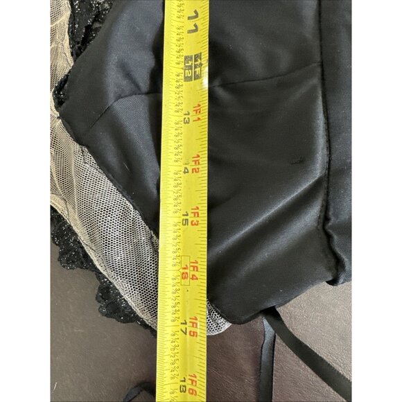 Xscape Black Lace Mermaid Gown Size 10 - Picture 10 of 10